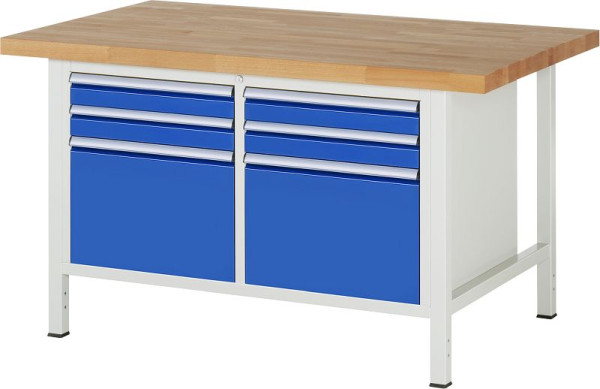 Etabli RAU série 8000 - modèle 8474, L1500 x P900 x H840-1040 mm, 13-8474A2-159B4H.11