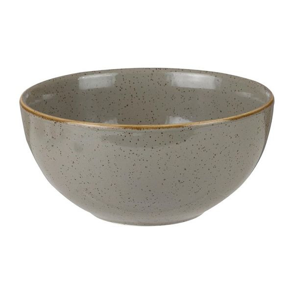 Churchill Stonecast Bols à soupe ronds Gris poivre 132 mm (lot de 12), HC833