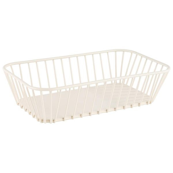 Panier APS GN 1/4 -URBAN- en blanc murmure 26,5 x 16,2 cm, hauteur : 7,5 cm, 30438