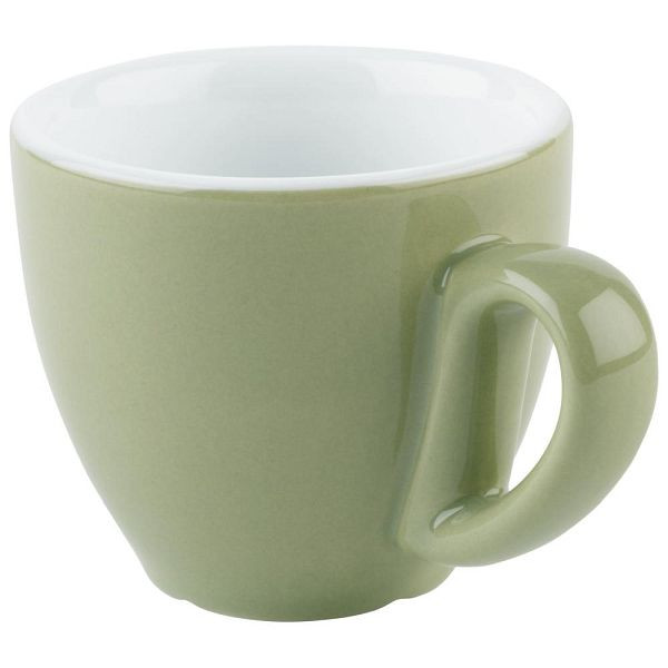 Tasses à expresso APS vertes, Ø 6 cm, hauteur : 5,5 cm, 80 ml, lot de 6, 16001