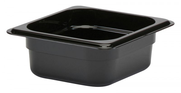 Conteneur GN Cambro 1 / 6-65 mm Camwear® Noir, VE: 6 pièces, 62CW110