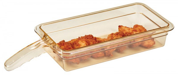Conteneur GN Cambro 1 / 3-65 mm Monocommande H-Pan® orange, VE: 6 pièces, 32HP1H150