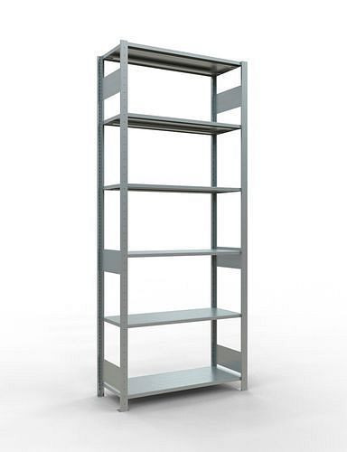 Rayonnage à étagères Schulte, champ de base, 6 niveaux de rangement, charge du compartiment 150 kg, 1060 x 436 x 2500 mm, 278793