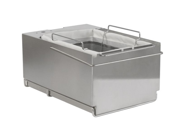 Bac collecteur de graisse Locher large avec profilés de fixation, 209553