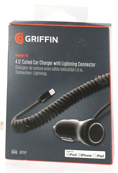 Chargeur de voiture AGI compatible avec APPLE IPHONE 5, 11665
