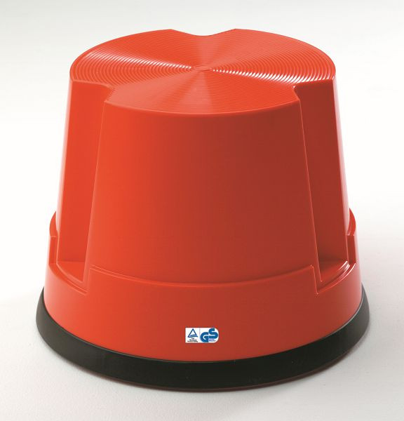 Tabouret à roulettes Twinco 6200 TWIN EASY STEP, rouge, 6200-4