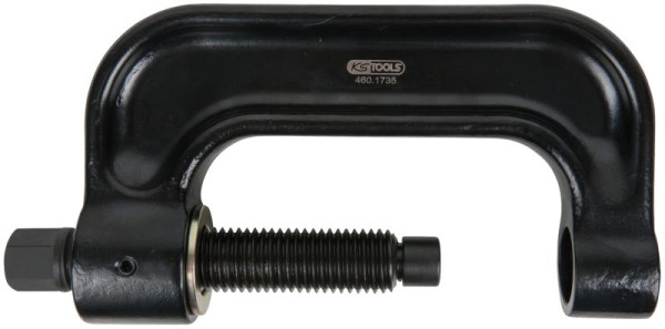 KS Tools Support en C avec broche filetée trapézoïdale, 235,0 mm, 460.1736