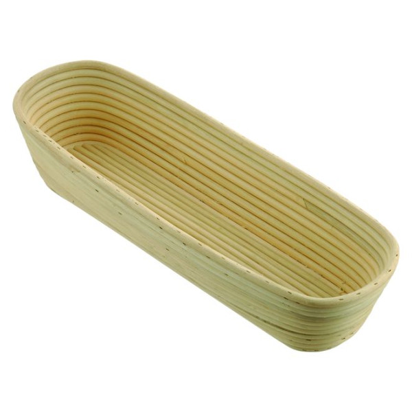 Moule à pain / panier de fermentation Schneider long, tête ronde 500 x 170 mm, 3000 grammes, 201440