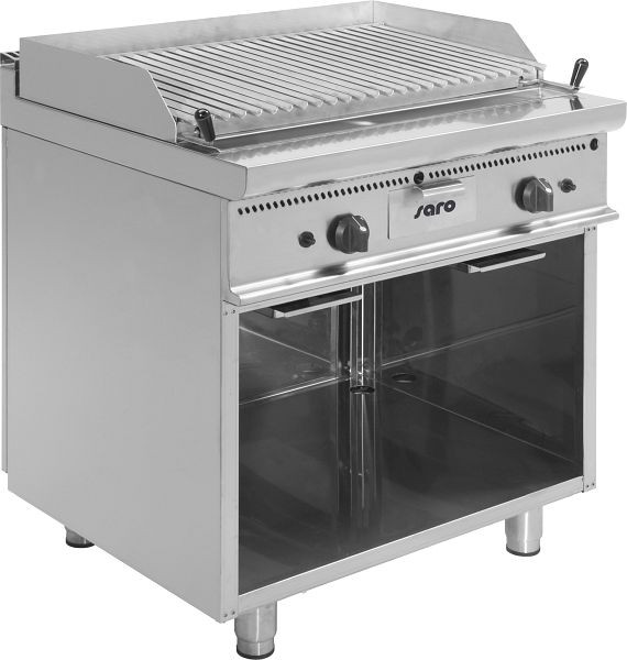 Gril à pierre de lave à gaz Saro modèle E7/BS1BA, 423-1270