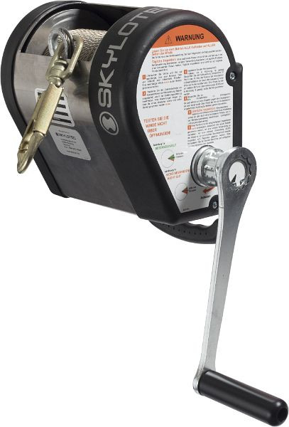 Treuil Skylotec avec câble en acier et mousqueton JACKPOD WINCH, longueur du câble: 45m, JP-008-2