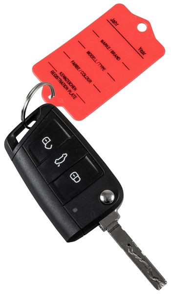 Porte-clés Eichner, rouge, UE : 200 pièces, 9219-00309