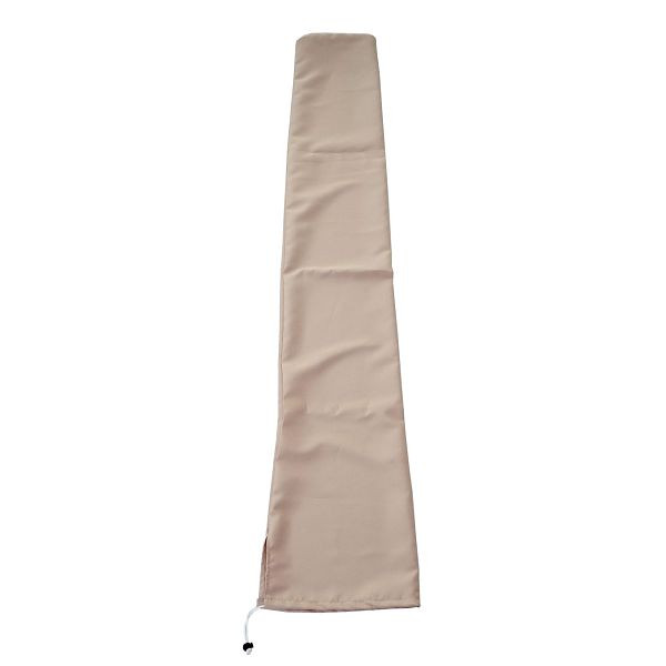 Housse de protection Mendler pour parasols jusqu'à 3m, housse de protection avec cordon de serrage, crème, 51069