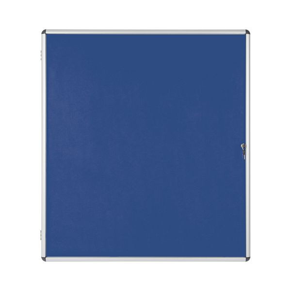 Vitrine d'intérieur Bi-Office feutre bleu 20xA4, VT740107150