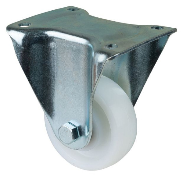 Roulette robuste BS Wheels, largeur de roue 35 mm, Ø roue 100 mm, capacité de charge 500 kg, bande de roulement/corps de roue en plastique, roulements à billes, N110.B15.102