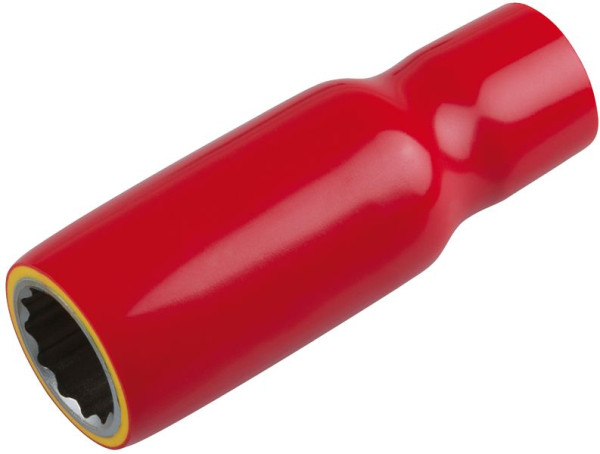 KS Tools Douille 3/8" avec isolation de protection, longue, 18 mm, 117.3881