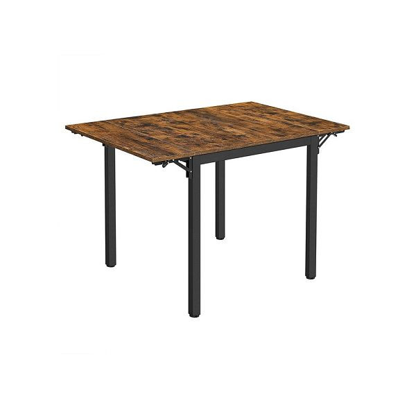 Table de cuisine style industriel VASAGLE pour 4 personnes, KDT077B01