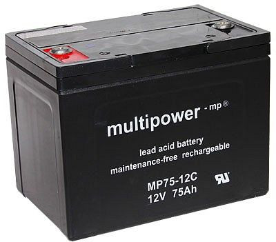 Batteries AGI UPS compatibles avec BTX 12-75CS (4 pièces), 89867
