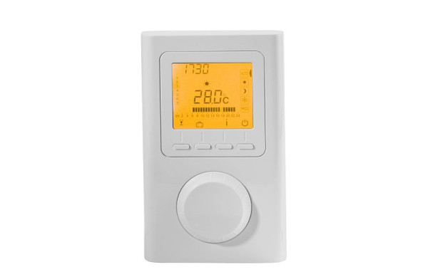 Télécommande de thermostat sans fil Vitramo, programmable hebdomadaire 135x81x22mm, VTX-SP