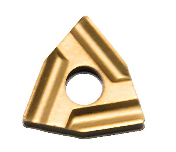 ELMAG Insert HM triangulaire revêtu d'étain pour couteaux rotatifs PWUNR1212/1616, 88316