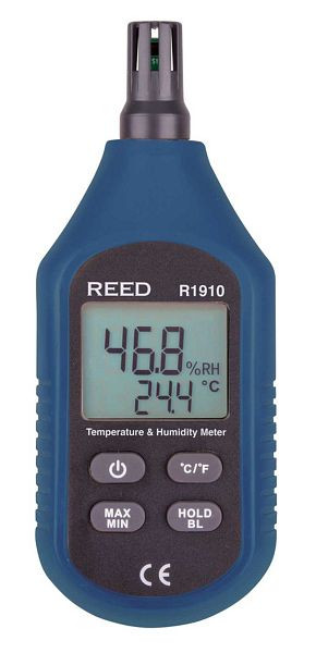 REED Temperatur- und Feuchtigkeits, Messgerät, Compact Series, R1910