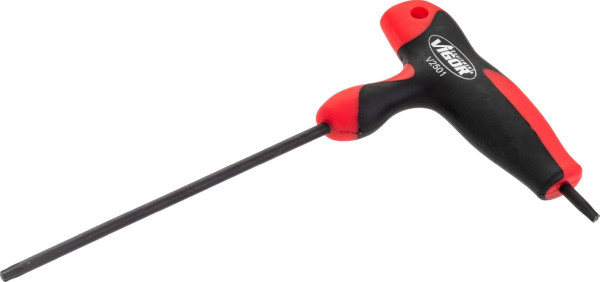 Tournevis VIGOR TORX à poignée en T, profil TORX interne, T15, V2501