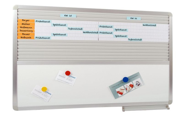 Tableau polyvalent Eichner, insert + tableau blanc, 800 x 534 mm, 9089-00376