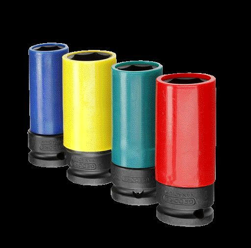 Jeu de tournevis électriques GEDORE 1/2", 4 pièces, 2790831