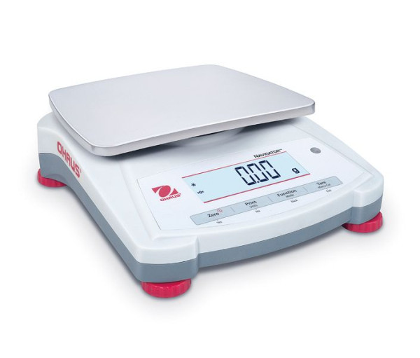 OHAUS Balance de précision portable NV2202 EU, capacité de pesée 2200 g, lisibilité lors d'une pesée de 0,01 g, 30615585