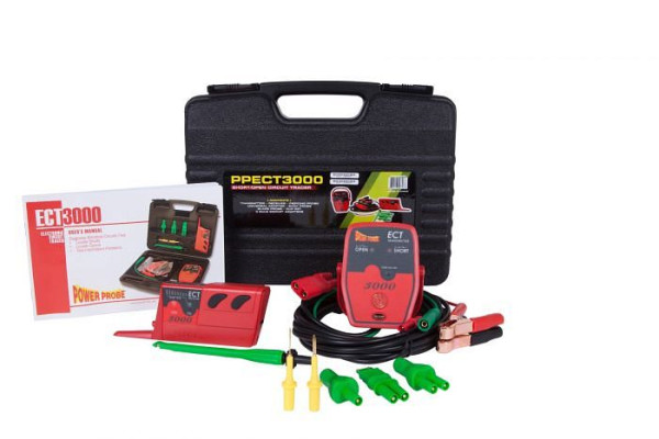 Power Probe Traceur de circuit électronique (court/ouvert), UE : 5 pièces, PPECT3000
