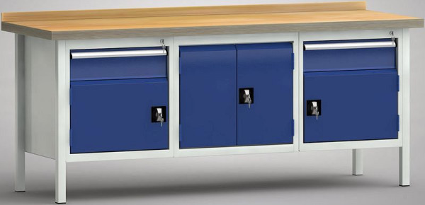 Etabli standard KLW - 2000 x 700 x 840 mm L x P x H, WS239N-2000M40-E7020