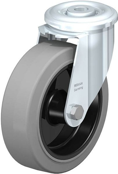 Bedrunka+Hirth roulette pivotante sans frein Ø 125 mm, armoires à tiroirs mobiles T500, 04SWEL125