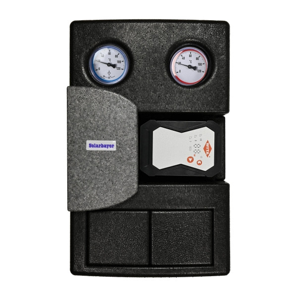 Kit de circuit de chauffage Solarbayer ECO sans mélangeur, pompe HE : WITA 25-40/60, 500008100