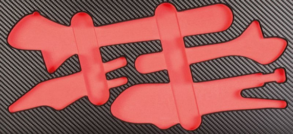 Insert Projahn ProForm vide pour pince-étau / clé à molette, 5999-17E