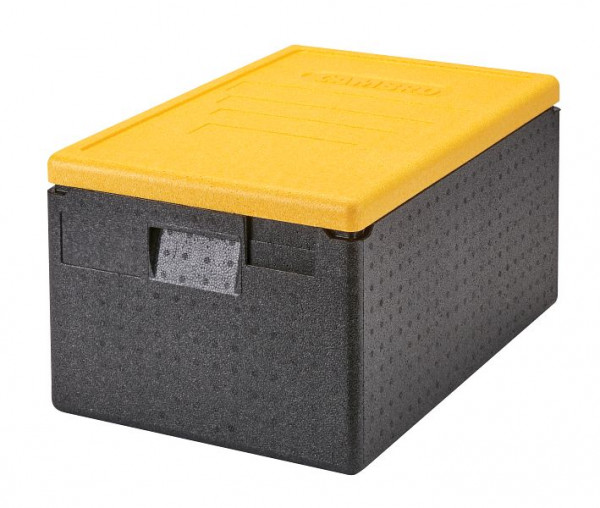 Cambro Cam GoBox Top Loader EPP180 GN1/1-20 cm avec couvercle de couleur, jaune, EPP180CL361