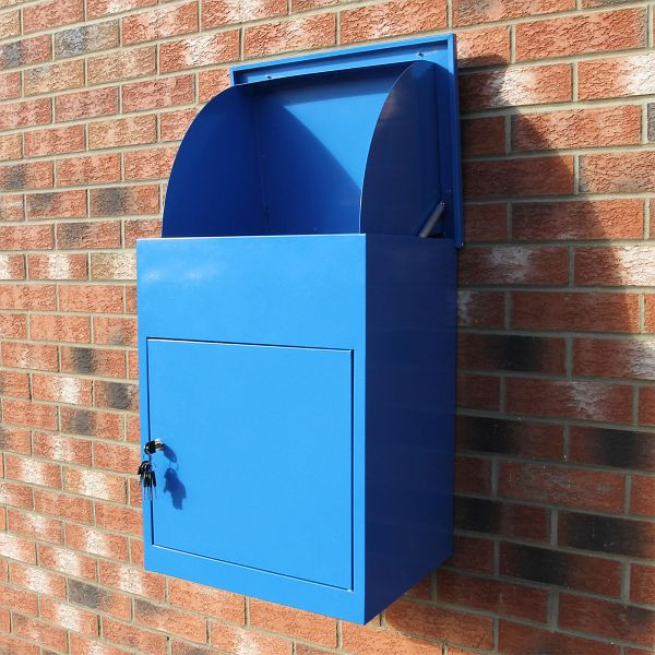 Boîte à colis Monster bleue, 28148