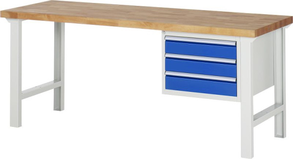 Etabli RAU série 7000 - modèle 7127, L2000 x P700 x H840 mm, 13-7127A1-207B4S.11