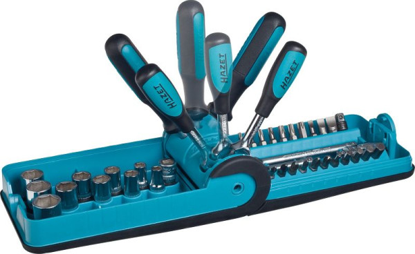 Jeu de douilles et embouts Hazet "Smart Case", nombre d'outils : 38, 856-1