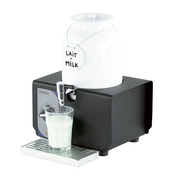 Casselin chauffe-lait 4L avec récipient en porcelaine, CDLPC4