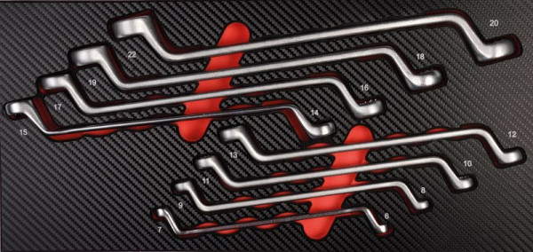 Insert de clé polygonale double Projahn 8 pièces, 5999-031