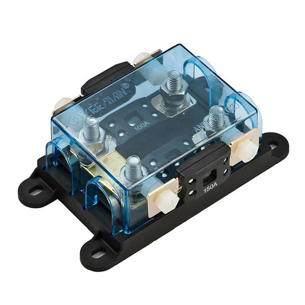 Porte-fusible MEGA-Fuse double Offgridtec avec support pour fusible de remplacement, 8-01-013740