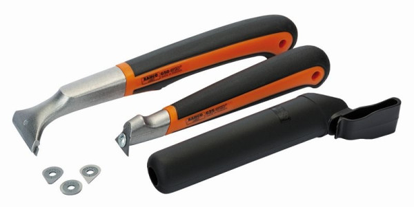 Jeu de grattoirs Bahco, 625 + 449, 650 + 442, lames de rechange 625-ROUND/-DROP/-PEAR, SCRAPER-SET2