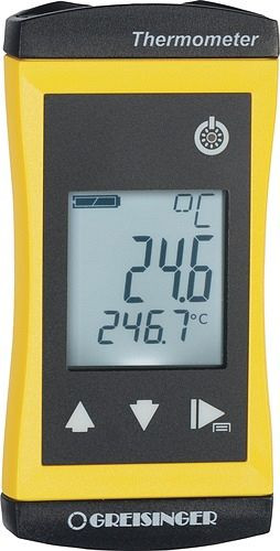 Greisinger thermocouple deuxième thermomètre G 1200-capteur de pénétration 1,5mm, sans câble en silicone-GTE130, 482739