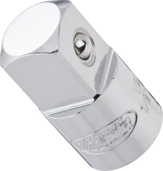 Adaptateur VIGOR, carré creux 12,5 mm (1/2 pouce), carré plein 20 mm (3/4 pouce), 46 mm, V2110