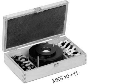Jeu de têtes de coupe Edessö 114x40 / 50x30, 6 lames + déflecteur, 50x4, acier, 1610MKS10