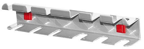 Porte-tournevis Bedrunka+Hirth pour 12 pièces, dimensions en mm (LxPxH) : 390 x 30 x 40, 03.87.375