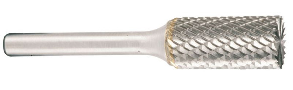 Fraise en carbure Projahn forme cylindre B avec denture frontale d1 12,7 mm, diamètre de tige 6,0 mm, denture croisée, 700266127