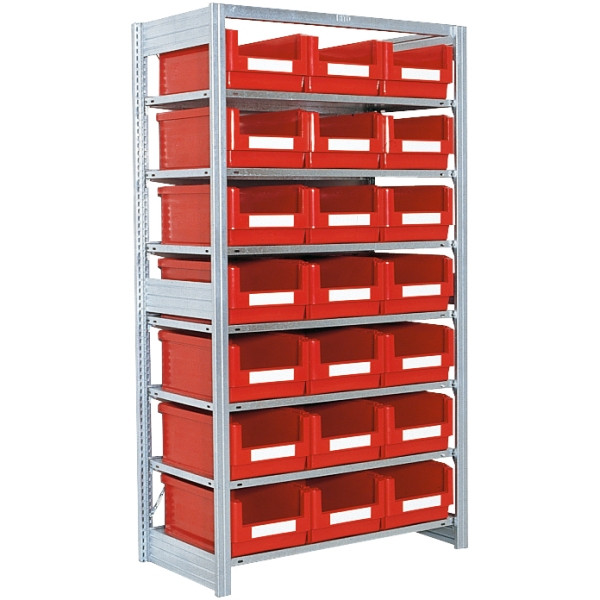 BITO porte-conteneurs avec champ de base 21SK 1849x1058x524 galvanisé en vrac FP, 53049