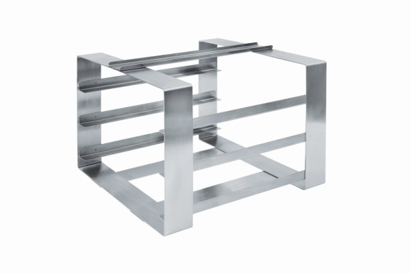 Aide au transport Schneider - boulanger, inox, insertion longitudinale : 3 supports 600x400, 690020