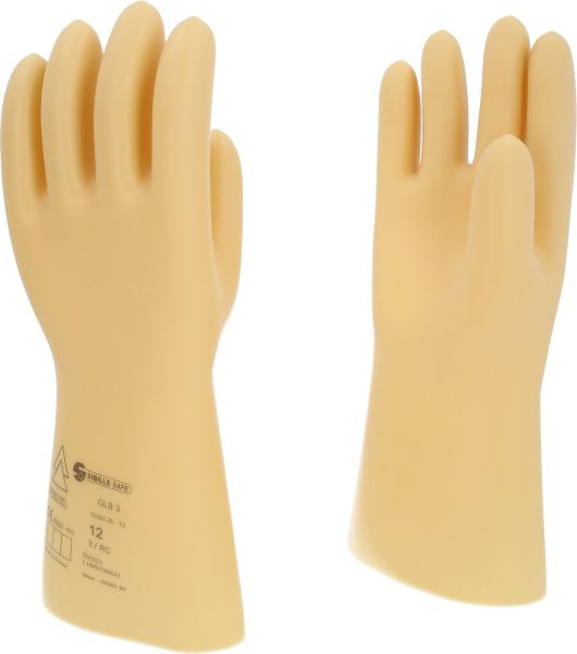 KS Tools Gant de protection pour électricien avec isolation de protection, taille 12, classe 3, blanc, 117.0062