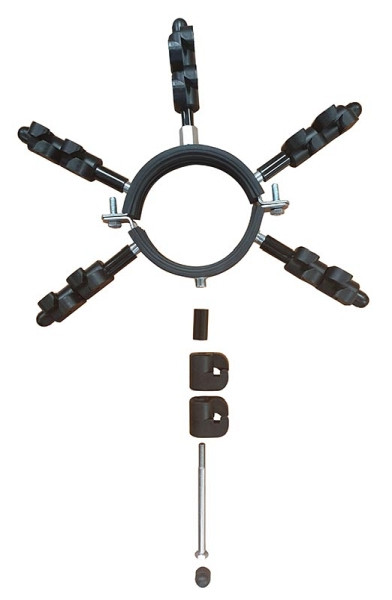 Kit Marder d'isolateur de collier de serrage pour tuyau de pluie Gallagher (1), 083916